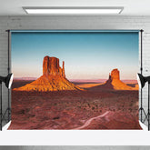 Lofaris Mountains Under The Sunset Scenery Photo Backdrop